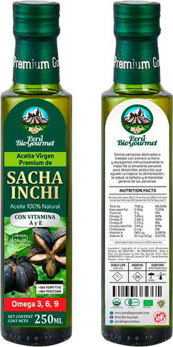 aceite virgen de sacha inchi